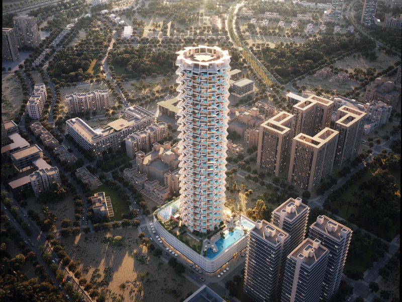 Binghatti Grove in Jumeirah Village Circle